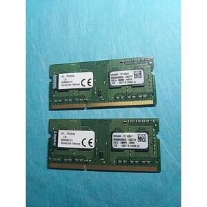 2x Sticks: 4gb each Kingston KTL-TP3CS/4G Laptop Memory Sticks RAM DDR3 SODIMM